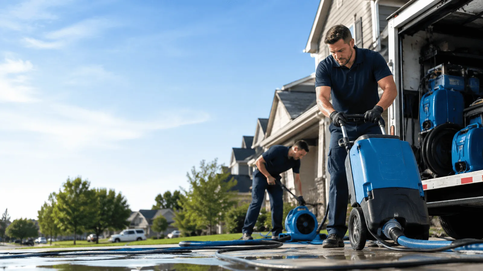 Dehumidification being performed in Munds Park, AZ